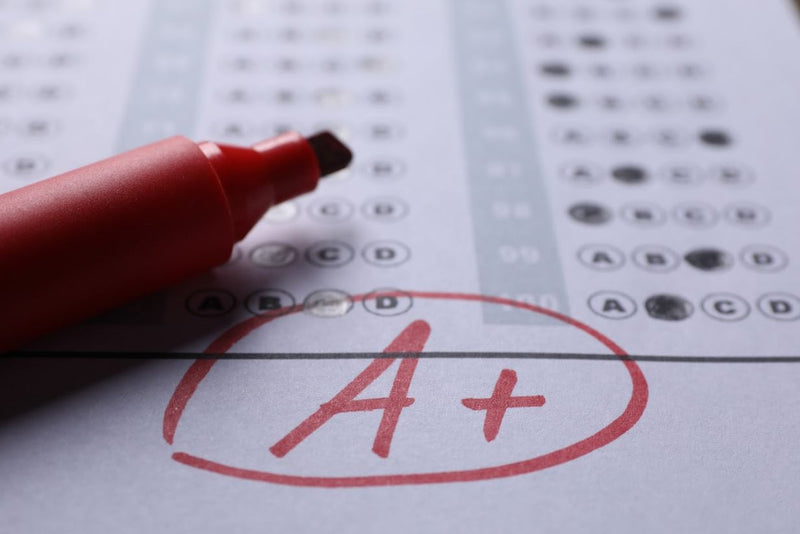 getting a plus score in a level chemistry exam